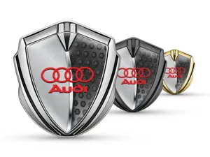 Audi Emblema Fender Badge Stile Moderno Universale